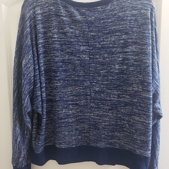 A.N.A Blue and White Soft Sweater - Picture 2 of 4
